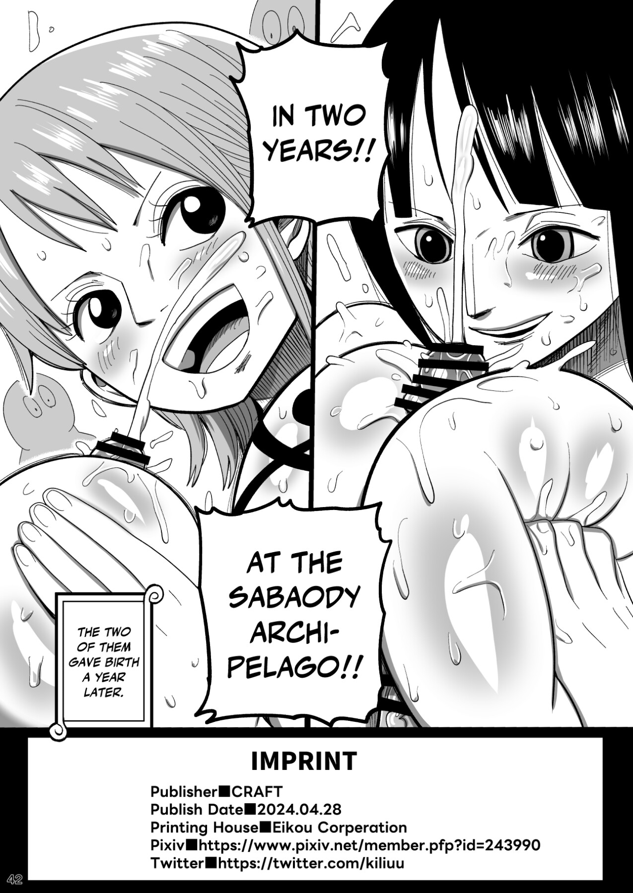 Hentai Manga Comic-In Two Years, At The Sabaody Archipelago-Read-41